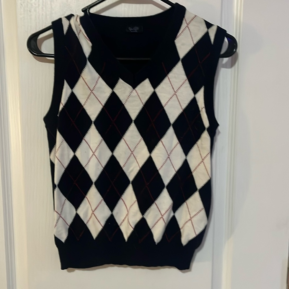 Vintage sleeveless sweater top